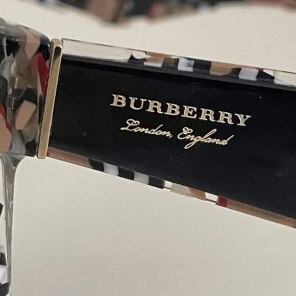 Burberry Women's Black Cat-Eye Sunglasses - Picture 8 of 11